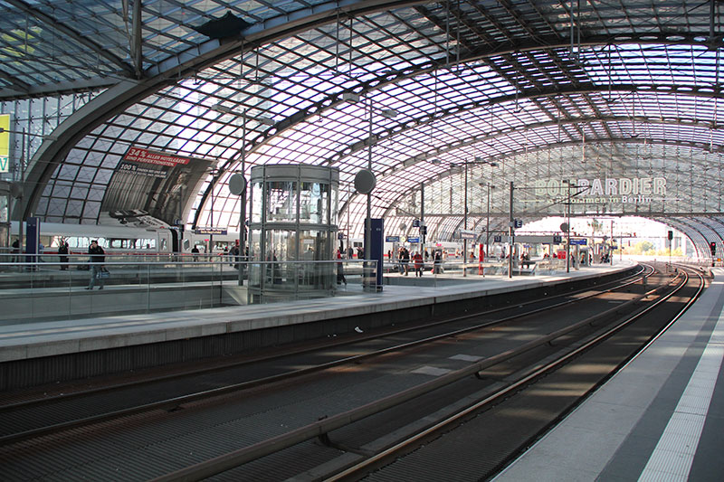 ЖД вокзал Берлина