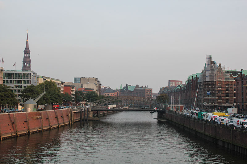 Гамбург город каналов